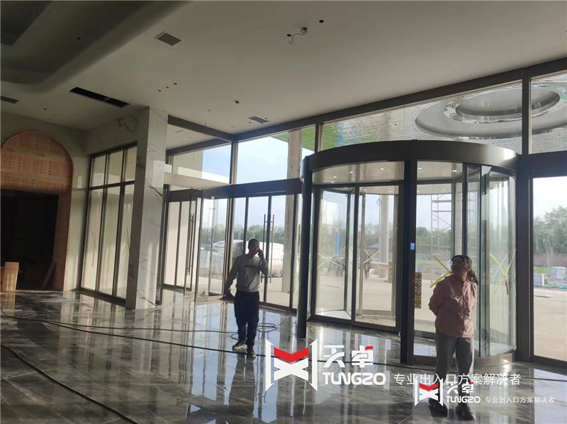 自動旋轉(zhuǎn)門有異常響動是什么原因，怎么處理