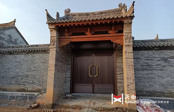 渭南大荔自建房庭院銅門(mén)