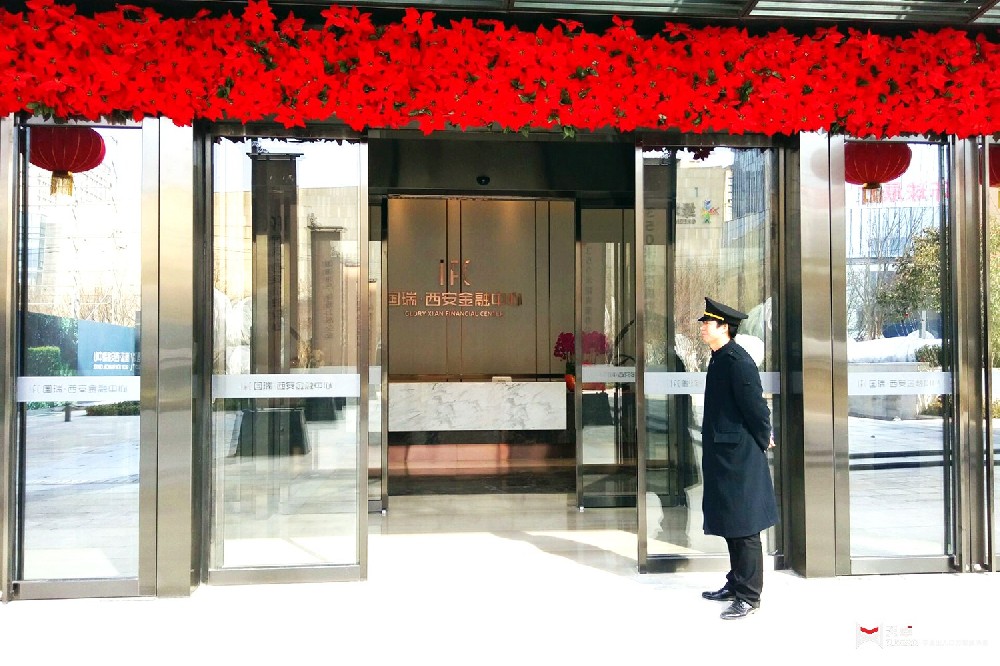 西安國(guó)瑞金融中心售樓處自動(dòng)門系統(tǒng)